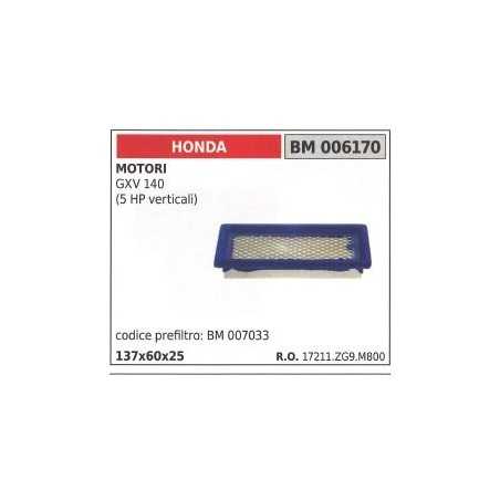 Prefiltro aire generador HONDA GXV 140 5HP vertical | NewgardenParts.com