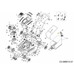 SAC À POUBELLE INDICATION PLEIN BTM 731-10989 ORIGINAL MTD | NewgardenParts.com