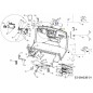 INDICATOR SEAT BELT 725-06160 ORIGINAL MTD