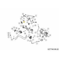 INYECTOR DE COMBUSTIBLE KH-005109 ORIGINAL MTD | NewgardenParts.com