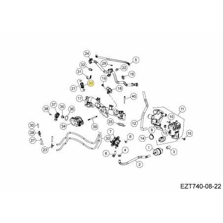 INIETTORE, CARBURANTE KH-005109 ORIGINALE MTD | NewgardenParts.com