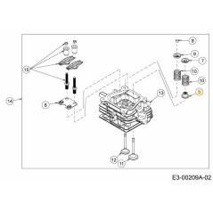 Dichtungs-Einlassventil 751-11894 Original MTD | NewgardenParts.com