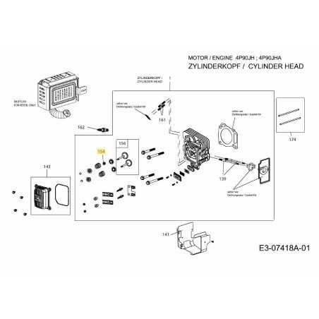INTAKE VALVE SEAL 751-11964 ORIGINAL MTD | NewgardenParts.com