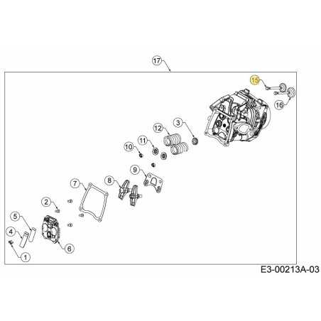 INTAKE VALVE 751-16909 ORIGINAL MTD | NewgardenParts.com