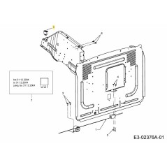 SW 500 SCARICO SACCHI ELETTRICI 725-04263 ORIGINALE MTD | NewgardenParts.com