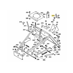 INTERRUPTOR PARA RECOGEDOR DE CÉSPED 6150061 ORIGINAL MTD | NewgardenParts.com