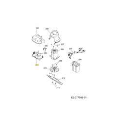BATTERIA INVERTER 4937057 ORIGINALE MTD | NewgardenParts.com