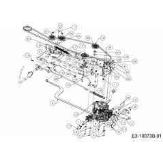 TRASMISSIONE A CINGHIA DI TENUTA 783-09454637 ORIGINALE MTD | NewgardenParts.com