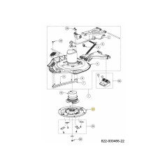 KIT DISCO DE CUCHILLAS SIN CUCHILLAS 753-11198 ORIGINAL MTD | NewgardenParts.com