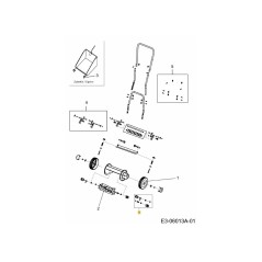 KIT PIGNONE INGRANAGGIO 092.61.231 ORIGINALE MTD | NewgardenParts.com