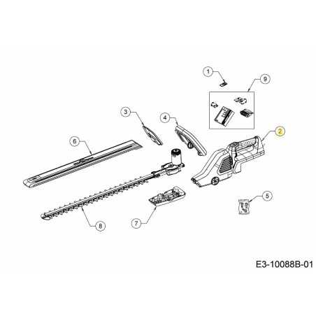 BOÎTIER D'ESSIEU ABAISSÉ 753-10555 ORIGINAL MTD | NewgardenParts.com