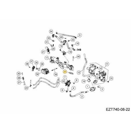KIT, INTAKE MANIFOLD GASKET KH-002909 ORIGINAL MTD | NewgardenParts.com