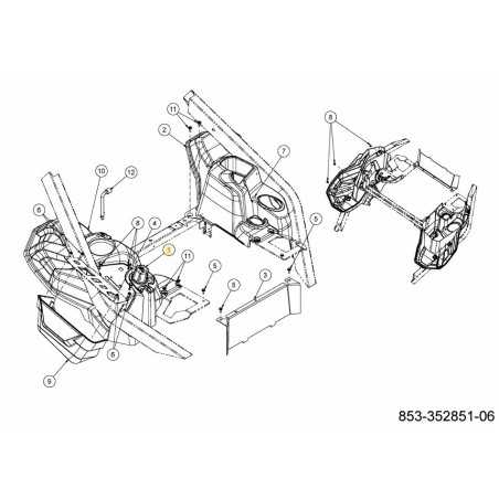 BOUTON DE RÉGLAGE DE LA HAUTEUR DU PLATEAU 631-06840A ORIGINAL MTD | NewgardenParts.com