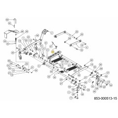 Bouton de levage de plateau 720-05965 d'origine MTD | NewgardenParts.com