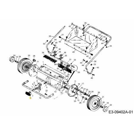 BOUTON, AILETTE 5/16-18 (x-9966) AF-43720 ORIGINAL MONTÉ | NewgardenParts.com