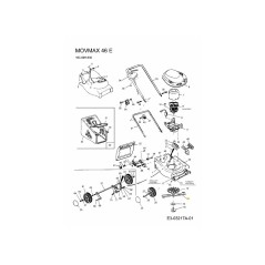 MOWER BLADE 742-0815 ORIGINAL MTD | NewgardenParts.com