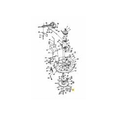 Klinge 24 cm 742-0495B Original MTD | NewgardenParts.com