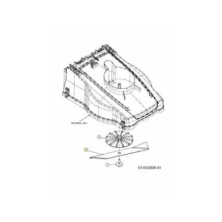 BLADE 38CM 742-04309 ORIGINAL MTD | NewgardenParts.com