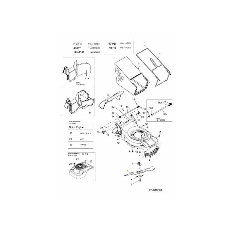 LAME : 40 cm PAILLAGE AVEC STAR 742-04111 ORIGINAL MTD