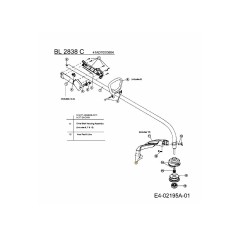 BLADE ASSEMBLY 791-180553 ORIGINAL MTD | NewgardenParts.com