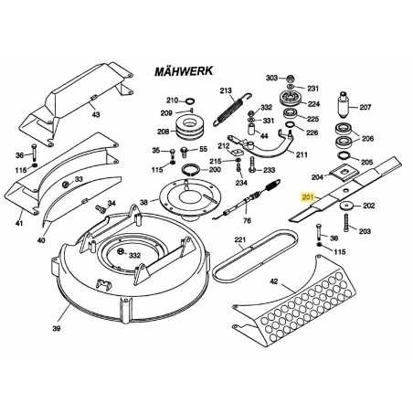 CUCHILLA 6110400 ORIGINAL MTD | NewgardenParts.com
