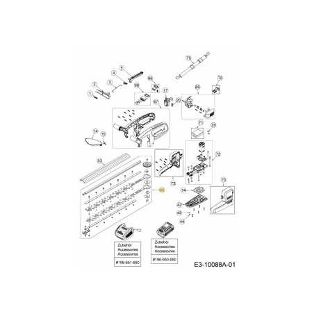 TAGLIASIEPI A LAMA 092.61.459 ORIGINALE MTD | NewgardenParts.com