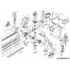 CUTTING BLADE ASSEMBLY 092.63.715 ORIGINAL MTD | NewgardenParts.com