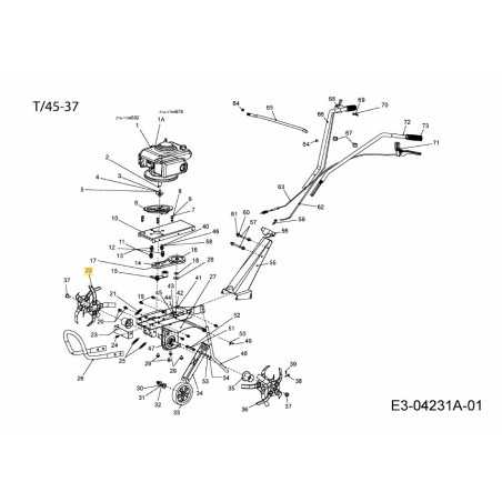 2-4 GRUPPO LAMA DESTRA. 092.65.021 ORIGINALE MTD | NewgardenParts.com