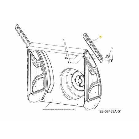 BLADE GUIDE 19" 790-00510-CY ORIGINAL MTD | NewgardenParts.com