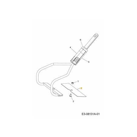 Klinge HO-M 15 2352402 ORIGINAL MTD | NewgardenParts.com
