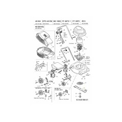MULCHING BLADE 19" 742-0826 ORIGINAL MTD | NewgardenParts.com