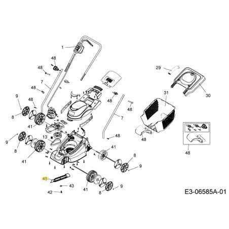 CUCHILLA 092.48.854 ORIGINAL MTD | NewgardenParts.com