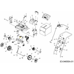 Vertikutiererklinge 742-05078 Original MTD