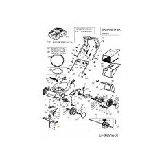 CUCHILLA SG-2007310 ORIGINAL MTD | NewgardenParts.com
