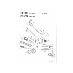 BLADE-STAR 17.3 LG 2.5 WIDE FV-9130801 ORIGINAL MTD | NewgardenParts.com