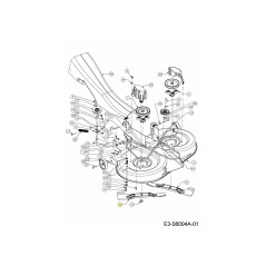 BLADE:RH:21.240 LG:STAR BAG 742-0670A ORIGINAL MTD | NewgardenParts.com