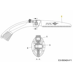 LAMA PER SEGA 7282400 ORIGINALE MTD | NewgardenParts.com