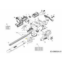 TIRA DE CUCHILLAS 742-05128 ORIGINAL MTD | NewgardenParts.com