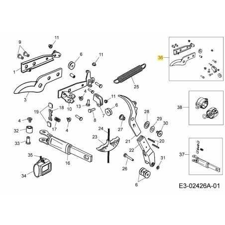 Hoja con espiga 7204011 ORIGINAL MTD | NewgardenParts.com