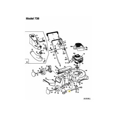 LAMA-20IN-PACCIAMATURA 742-0740 ORIGINALE MTD | NewgardenParts.com