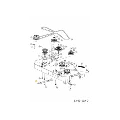 BLADE-HI LIFT 21.0" 60" TNK CT 742-04415 ORIGINALE MTD | NewgardenParts.com