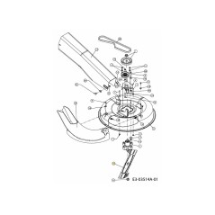 BLADE:24":STAR BAGGING 742-04031 ORIGINAL MTD | NewgardenParts.com
