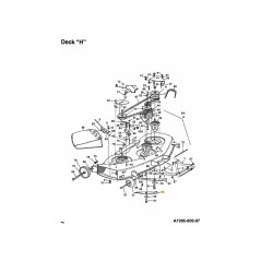 LAMA MTD MULCH ACE DA 21" 742-0543 ORIGINALE MTD | NewgardenParts.com