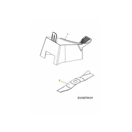 Klinge: 40 cm 742-04158 ORIGINAL MTD | NewgardenParts.com