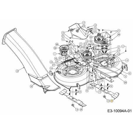 BLADE:CW:19.18IN:95CM 742-05255 ORIGINAL MTD | NewgardenParts.com