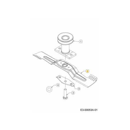 HOJA: DM: 46 cm 742-05431 ORIGINAL MTD | NewgardenParts.com