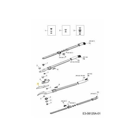 BLADE:TOP:BYPASS 742-05007 ORIGINAL MTD | NewgardenParts.com