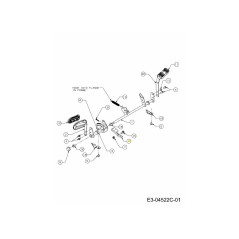 LATCH CRUS 748-04203 ORIGINALE MTD | NewgardenParts.com