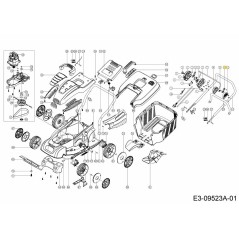 LEFT HANDLE SUPPORT 092.64.448 ORIGINAL MTD