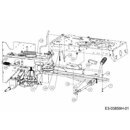 BIELLE ASM:SHFT:RR DIS LT-5 647-05112A ORIGINAL MTD | NewgardenParts.com